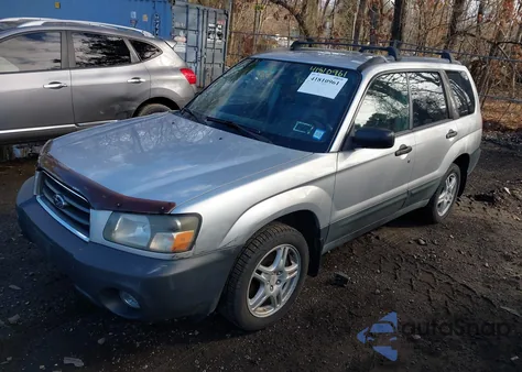2005 Subaru Forester 2.5X z USA, uszkodzony, nr VIN JF1SG63695H721438